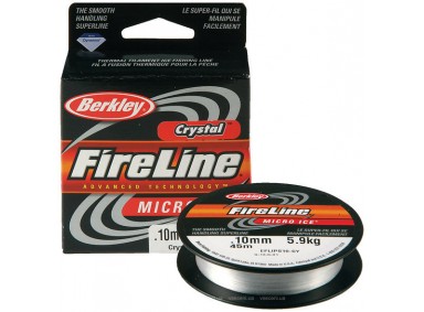Зимний Плетеный шнур Berkley Fireline Micro Ice Crystal 45m 0,10mm 5.9kg